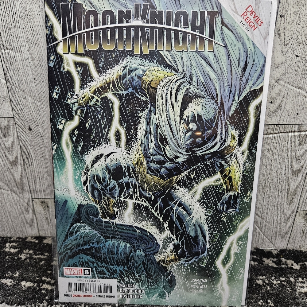 Moon Knight MoonKnight Marvel Comics #8 Comic Book Devil's Reign Tie-In